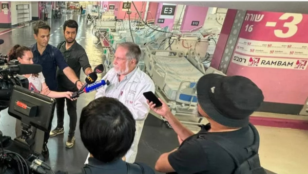 Sykehus i Haifa flytter alle pasientene ned til bombesikker garasjekjeller