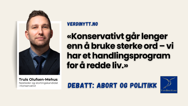 – Ja, abort tar liv