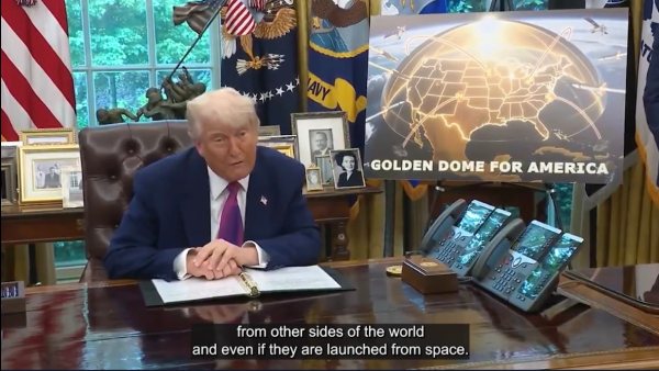 Trump lanserer planer om Golden Dome-luftvern
