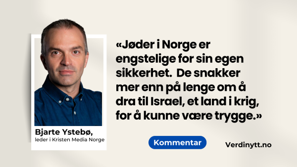 Skal det være plass til jøder i Norge?
