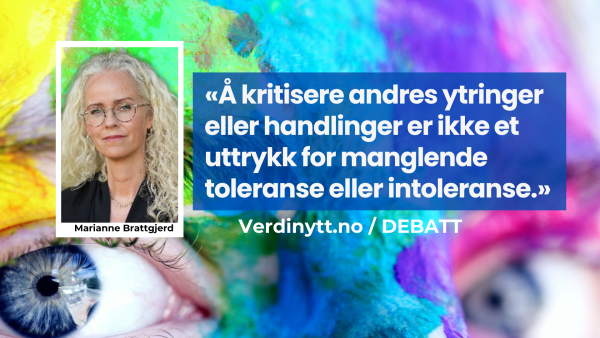 Pride, toleranse og samfunnets veivalg