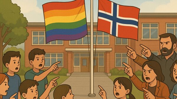 Skolens verdigrunnlag er ikke pridefarget