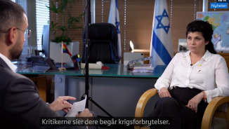 «Hele intervjuet var preget av beskyldninger og speilte regjeringens holdning til Israel»