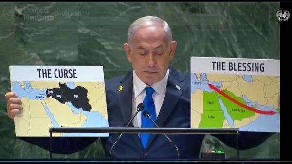 Benyamin Netanyahus tale i FNs «mørke hus»