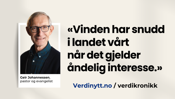 Nå er evangelistenes tid