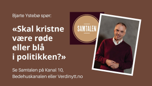 Kristen – blå eller rød?