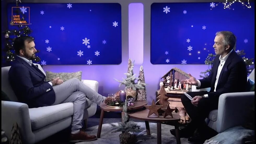 Øystein Gjerme er gjest i Advent med venner