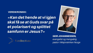 Normalen kommer ikke tilbake, men Jesus gjør!