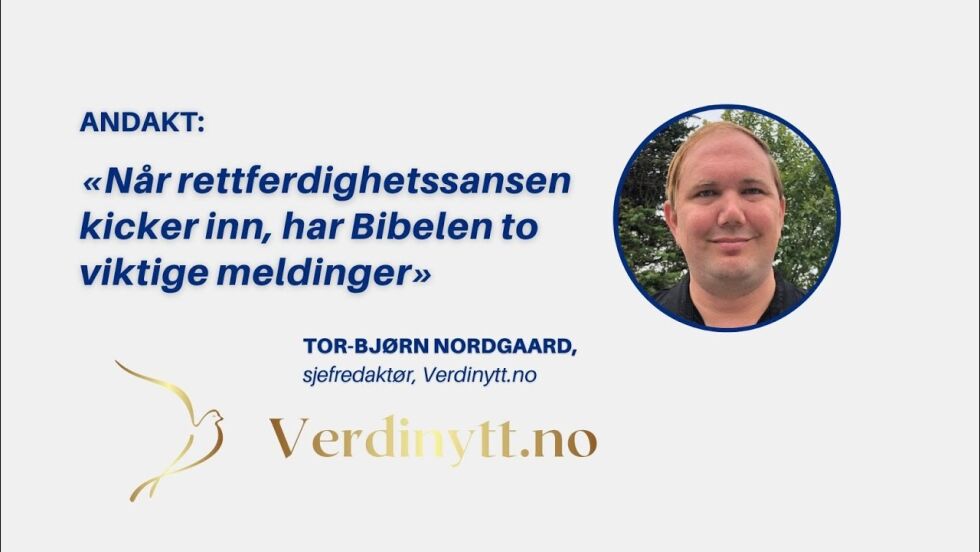 Andakt: Verden er urettferdig!