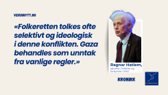 Gaza, folkeretten, Trumps alternativ og dobbelstandarder
