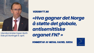Ensidig kritikk mot Israel, uten å peke på det ansvar FN og Hamas har, bringer ingen fred