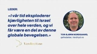 Leder: Det er et privilegium å stå sammen med Israel