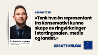 Velkommen etter, KrF, gratulerer med god Konservativt-politikk