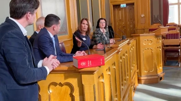 Israeli and American guests visited the parliament