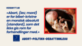 Å ta menneskeliv blir alltid galt og ondt