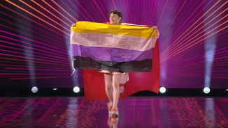 Prideflagg blir forbudt for artistene på scenen