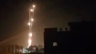 Over 500 raketter og granater fra Gaza