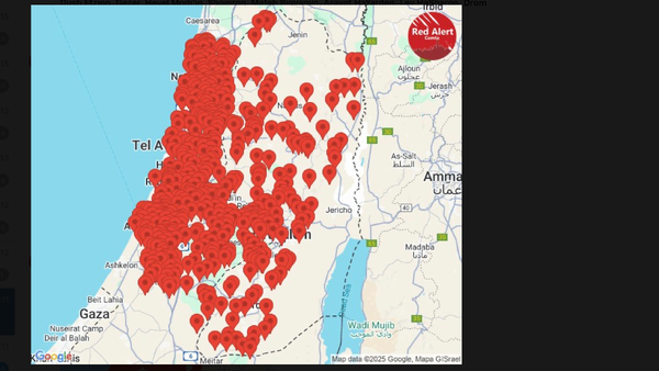 Iran har skutt ballistiske missiler mot Israel
