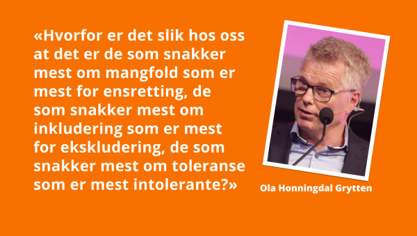 – På tide at viktige ting løftes uten frykt for mobben
