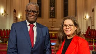 Mukwege ga drahjelp til ny norsk bistandsaktør