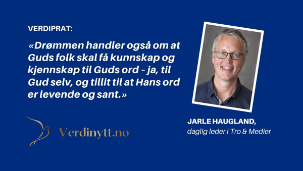 Vi drømmer om at Bibelen skal forvandle liv!