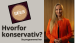 Stadig flere står frem og sier at de er konservative