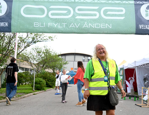 Eva (73) har vært på  alle Oase-stevnene