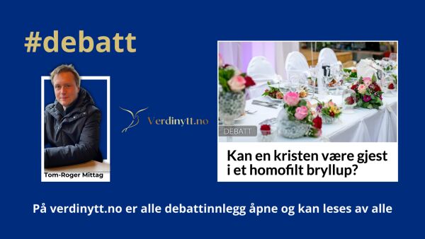 Kan en kristen være gjest i et homofilt bryllup?