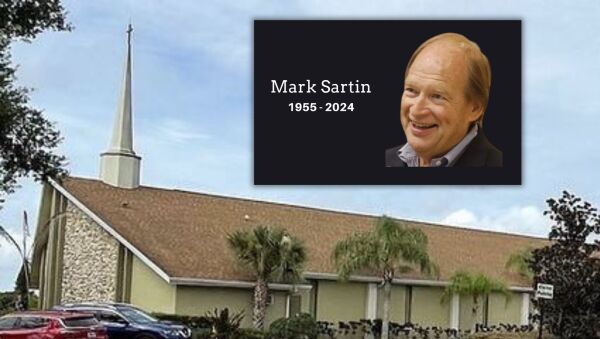 Minnegudstjeneste for Mark Sartin i Florida, USA