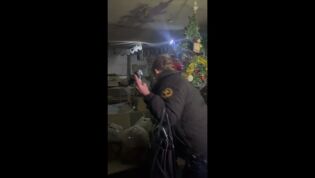 Her bor de siste 23 sivile innbyggerne i den ukrainske landsbyen