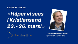 Derfor er Verdinytt med og arrangerer Jesusfestival