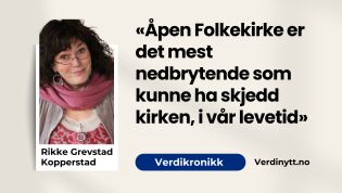 Verdikronikk av Rikke Grevstad Kopperstad: Kirkepolitikk – et nødvendig onde?