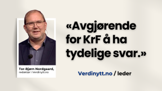 Det avgjørende året for KrF