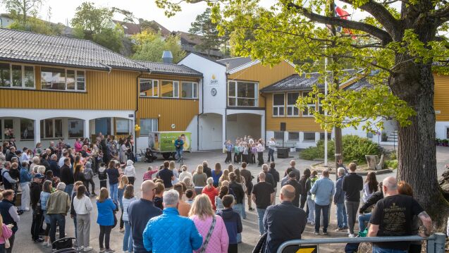 Glede, takknemlighet og tro på fremtiden da Oasen skole Vågsbygd åpnet nye lokaler