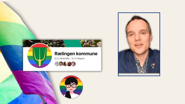 Protesterte mot prideflagging utenfor rådhuset - fikk ugyldig fravær