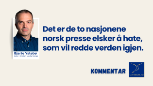 En bedre verden, takket være USA og Israel