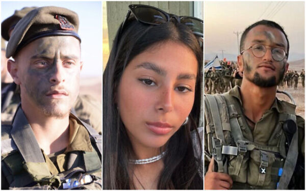 Tre israelske soldater drept