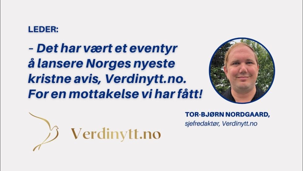 Leder: Tusen takk!