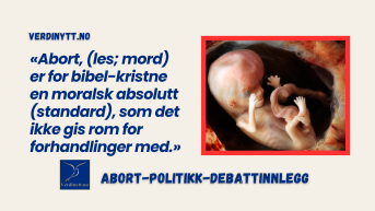 Å ta menneskeliv blir alltid galt og ondt